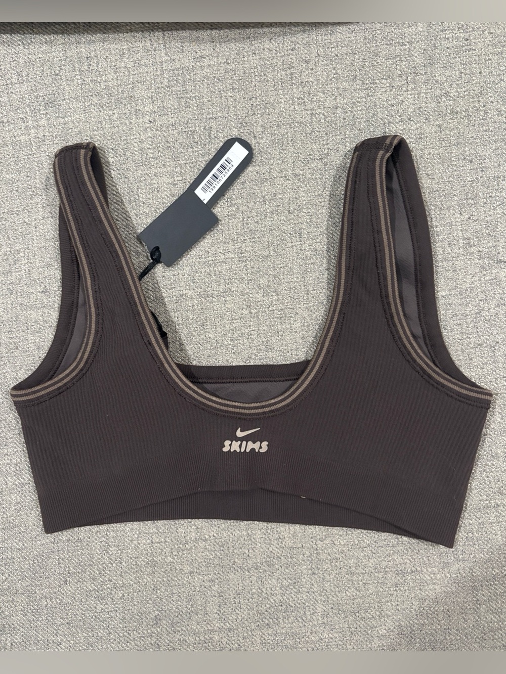 Nike x SKIMS Ribbed Seamless Micro Scoop Bra XS